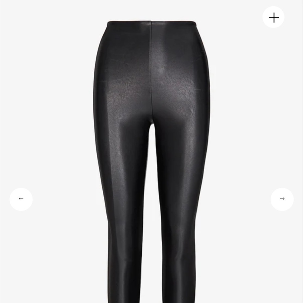 Commando Black Leggings with High Waist and Second Skin Fit